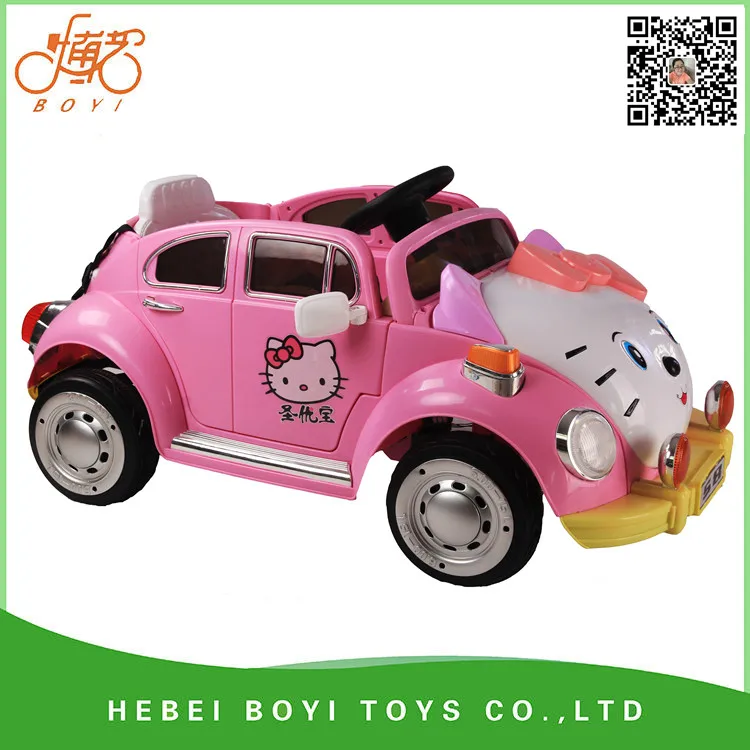Hello Kitty Mini Bus Diecast Volkswagen Car Figure Model Toy
