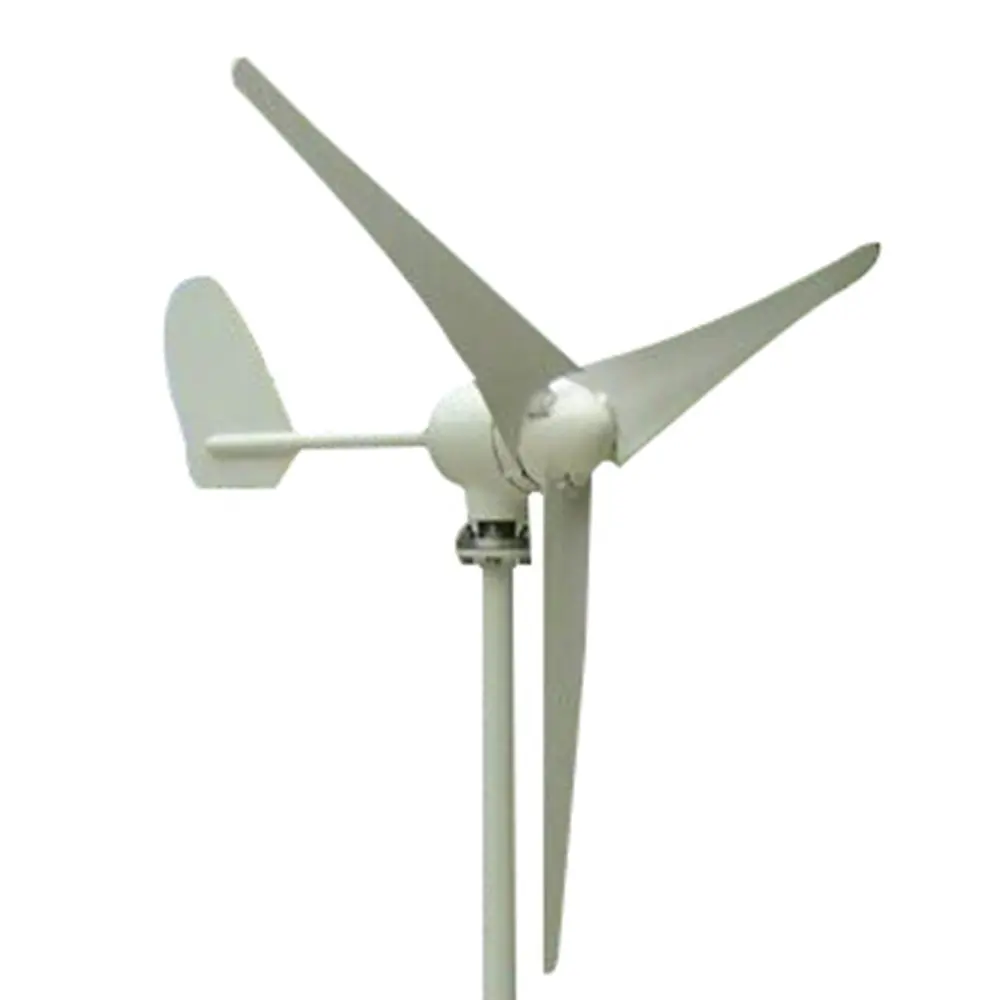 Vogvigo Wind Turbine 3 Blades DC 12V/24V Wind Turbine Generator 300W-500W Hybrid Controller Wind Turbine Kit with Hybrid Controller for Power Supplementation