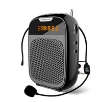 

Factory price Voice Amplifier with Mp3 Player FM Radio support TF Card for Teachers, Coaches, Tour Guides, Presentations