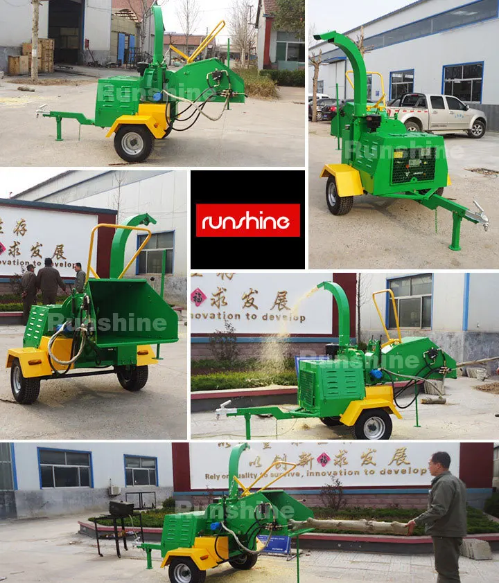 Manufacturer Factory Direct Diesel Wood Chipper Shredder/wood Chipper