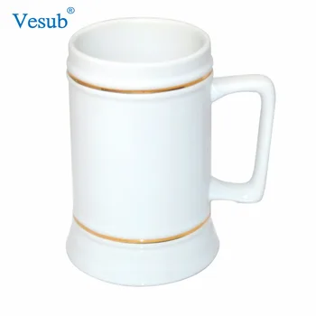 ceramic beer cup