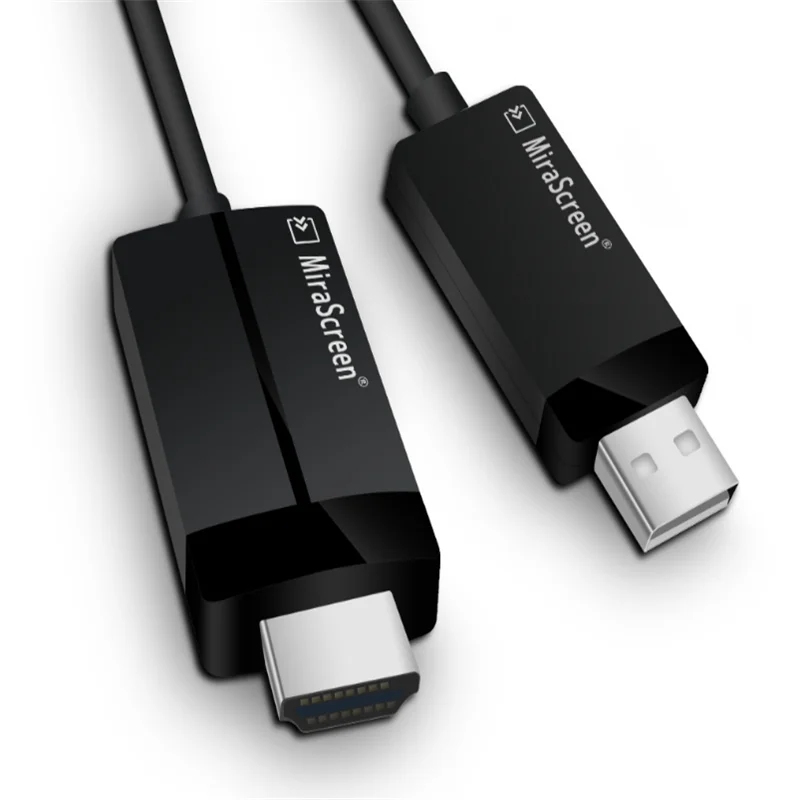 

Wireless Display Adapter V2 Receiver HDMI And USB Port Black