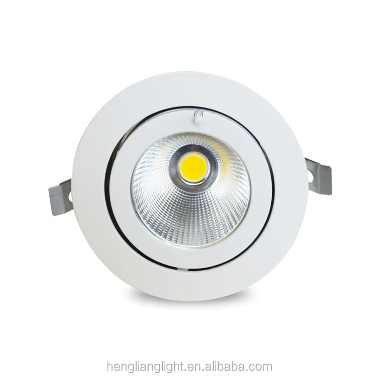 New 330 degree rotatable led downlight 15w 30w recessed ceiling lights led commercial downlight