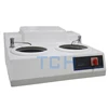 Dual Platens Grinder/ Polisher TCH-LAP-2E , metallographic hand manual grinding and polishing machine