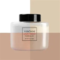 

VERONNI Setting Powder Makeup Banana Loose Powder with Sifter Oil-free Foundation flawless 4 colors