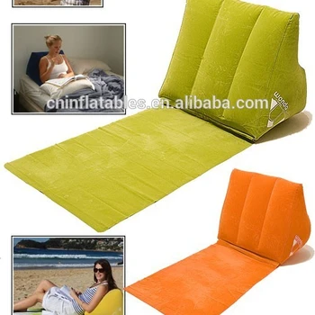 inflatable backrest pillow