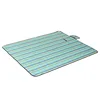 eco friendly reusable stripe pattern oxford beach mat