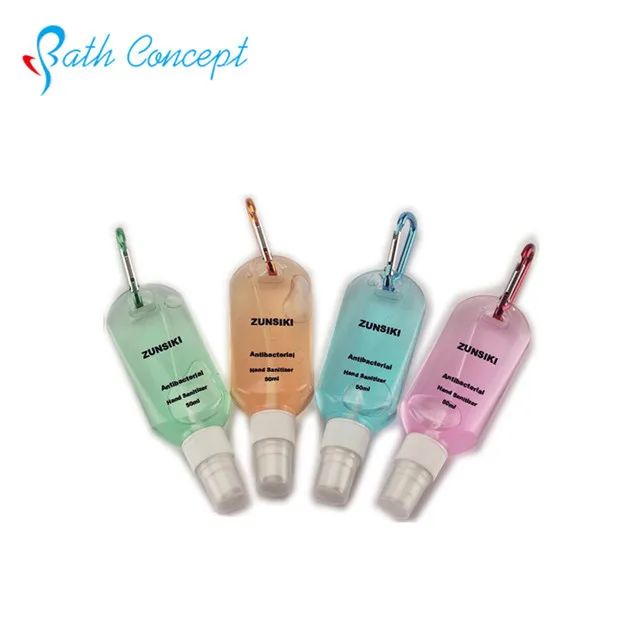 Waterless alcohol pocketbac hand sanitizer with holder