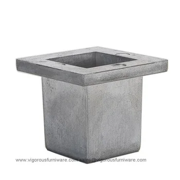 Furniture Tapered Metal Ferrules Square Brass Leg Caps Buy