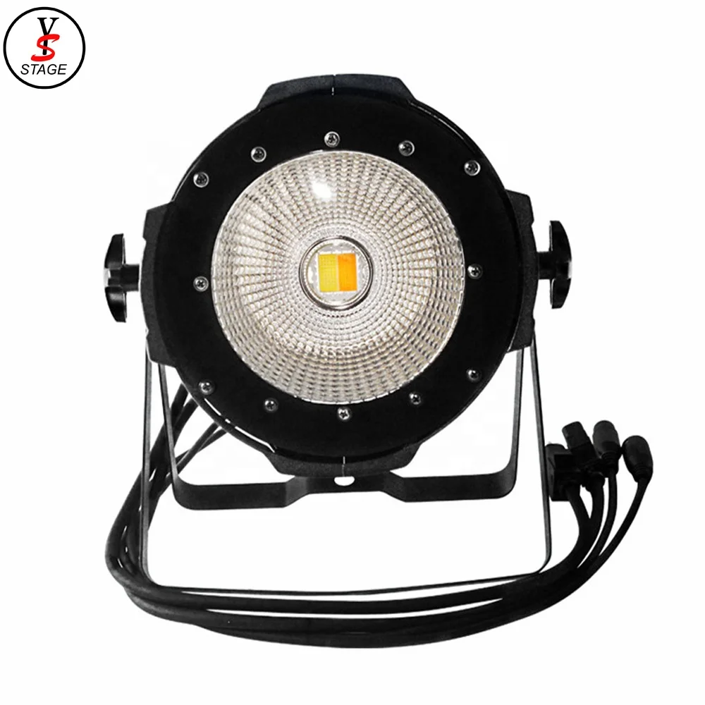 

Black UV COB 100W Par DMX512 Can stage light for wedding