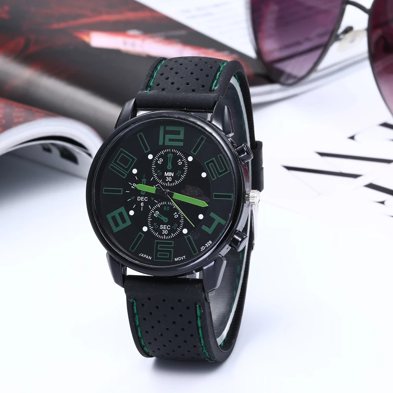 
Personalized Big Digital Dial Quartz Wrist Mens Sport Watch Outdoor Man Watches 