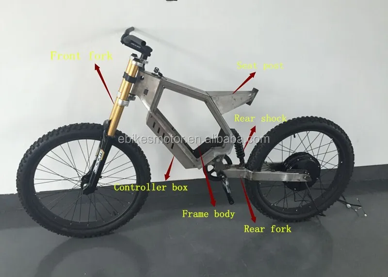 steel frame electric bike