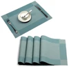 Recycled Series Twill Woven Vinyl PVC Washable Dining/Coffee Table Placemats
