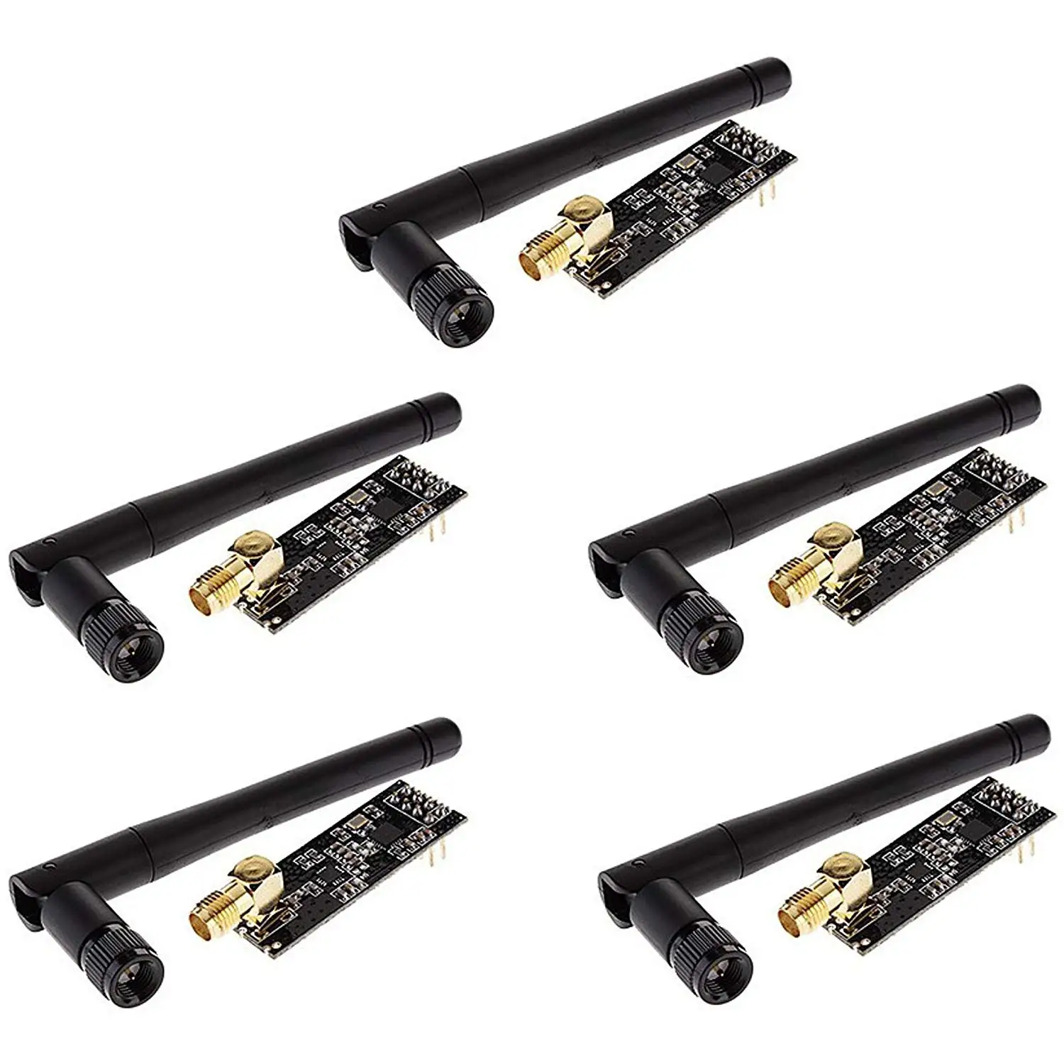 5pcs Long Range NRF24L01 + PA + LNA RF Transceiver from Optimus Electric
