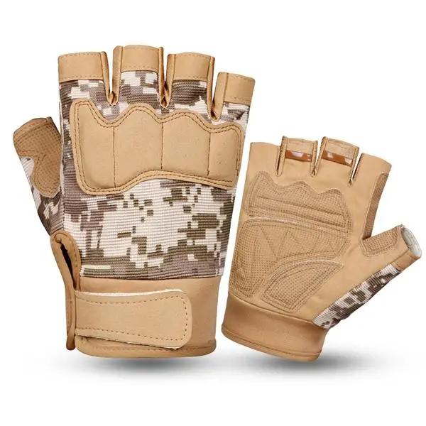 Custom Bike Cycling Man Training protection Sport Half Finger Gloves