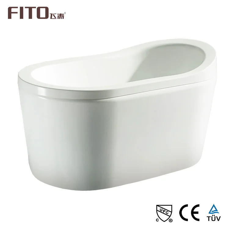 Household 1300mm Acrylic Small Freestanding Bathtub With Seat Buy Freestanding Bathtub,Bathtub