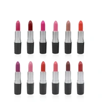

Luxury Black Packaging Waterproof Private Label Matte Romantic Beauty Cosmetic Lipstick