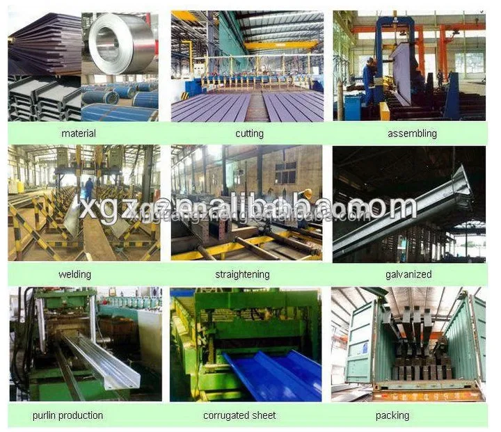 china economic pre engineering steel structure building