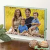 Sublimation New Glass Block Photo Frame For Family Souvenir