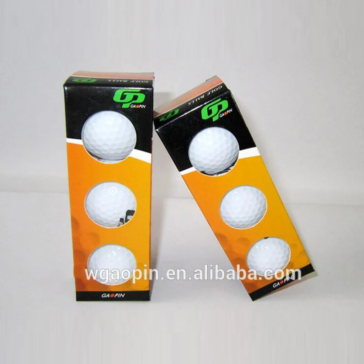 
high quality Urethane 2 / 3 / 4 piece golf ball in gift box  (60527393454)
