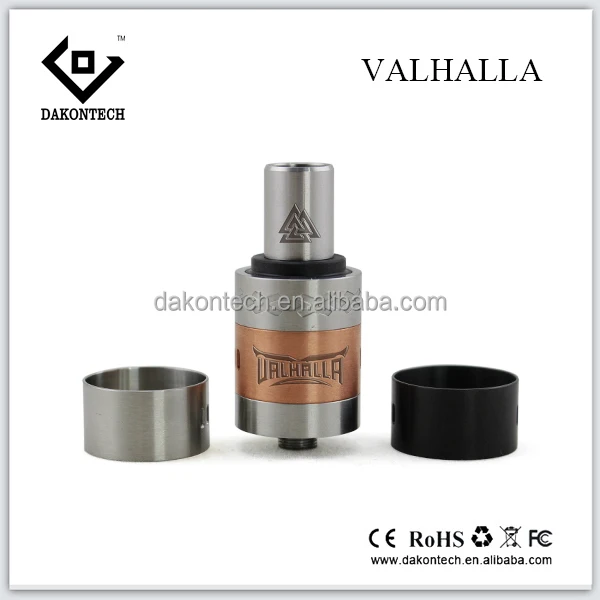 Design Build Valhalla  Original Design Valhalla Tank 22mm RDA Atomizer Build 2 Coils for RDA Tank