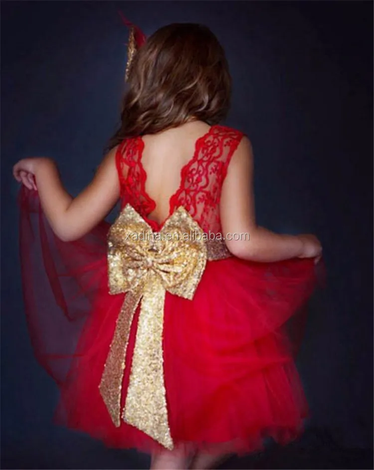 backless frock for baby girl