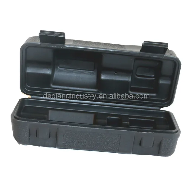 Plastic hard tool box with handle for machine tool accessories lathe live center package