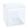 3*3*3" Clear Plastic Tuck Top PVC Cupcake Wedding Party Boxes