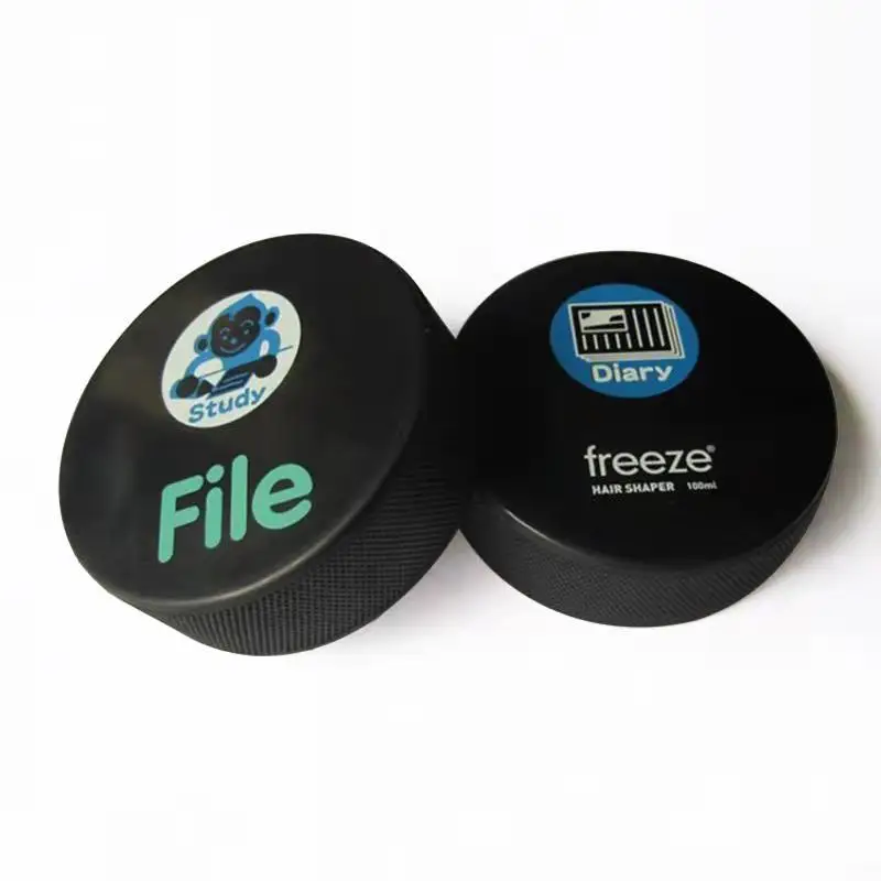Full Color Printing Customized Logo Rubber Ice Hockey Puck Buy Cheap