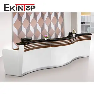 Ekintop Modern Office Reception Counter Design For Hotel
