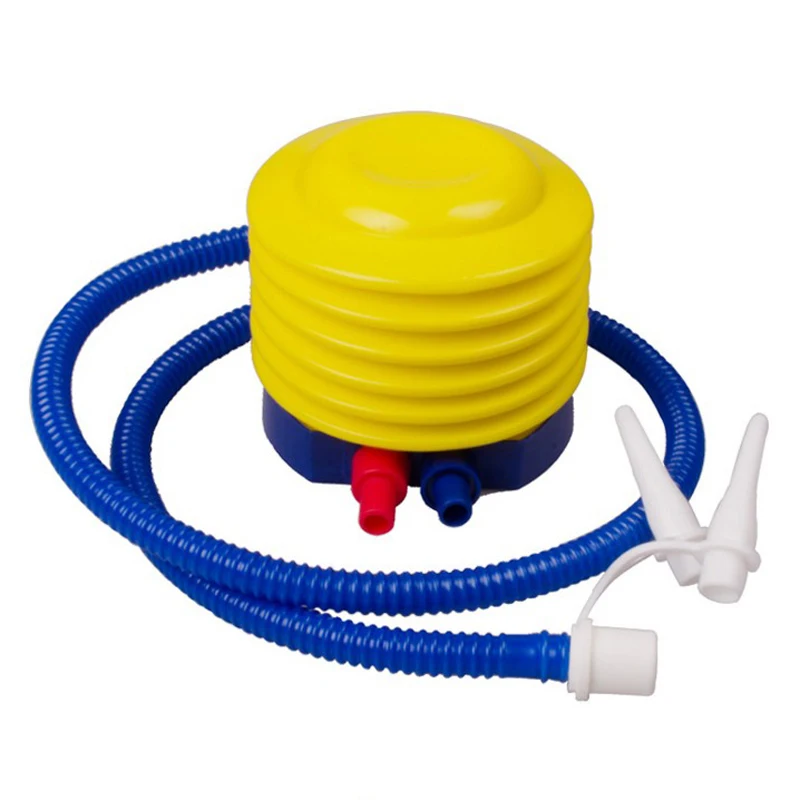 Inflatable Pump Air Pump Balloon 4" Swim Ring Inflating Tool Pedal Type