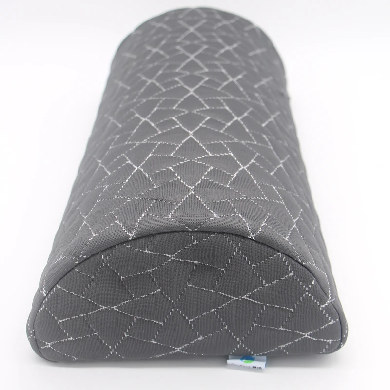 Organic Cotton Round Floor Pillow Long Round Tube Bolster Pillow Half