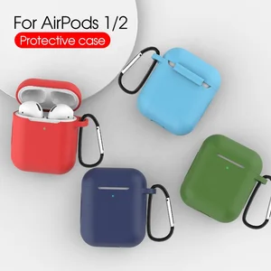 Fashion Air Pod Cover Case AirPod 1 2 Compatible Case Cover Skin Sleeve Silicon