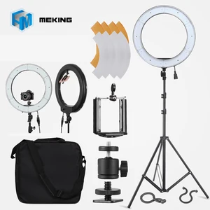 HOT New RL-18 18inch 5500K Dimmable 240 LED Ring Lightring with tripod stand  Light Stand
