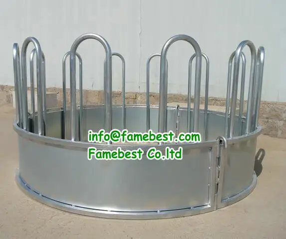 Round Bale Feeders Animals Hay Feeder For Cattle And Horse Bale