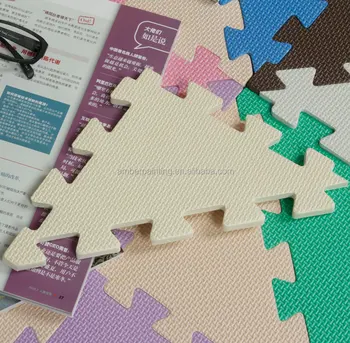 Foam Mini Custom Puzzle Flooring Mat Waterproof Baby Play Triangle Foam Mini Custom Puzzle Flooring Mat
