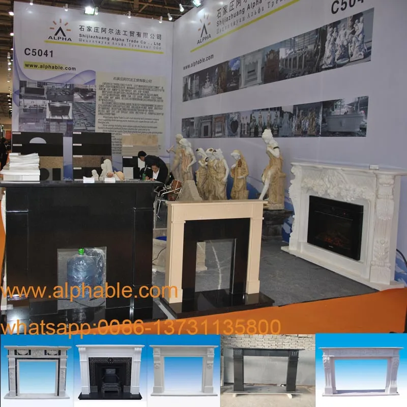 
Home Decoration Modern Design Marble Fireplace Surround 