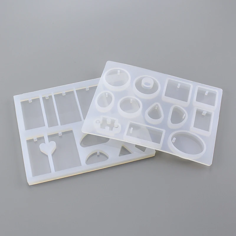 

Silicone Pendant Mould Jewellery Resin Casting Molds Assorted Styles Silicone Resin Molds Large, Translucency