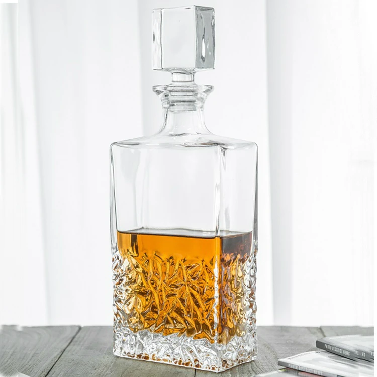 lead free crystal whiskey decanter