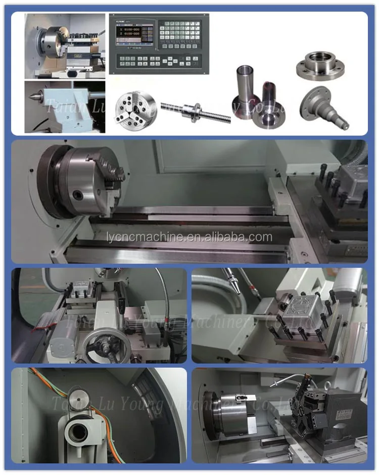 Ck6132 High Speed Flat Bed Small Cnc Lathe With Bar Feeder Buy