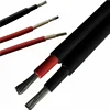 XLPE XLZHFR Insulated TUV Approved dual or single 4mm 6mm 8mm 10mm pv dc solar cable