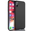 Cell Phone Matte Shell For iphone X Case TPU Mobile Phone Cover For Iphone x TPU Case Black Matte Silicone Phone Case
