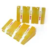 Highest quality materials full color print plastic pvc barcode 3 up key tags