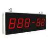 Restaurant remote wireless calling system big double side led screen receiver