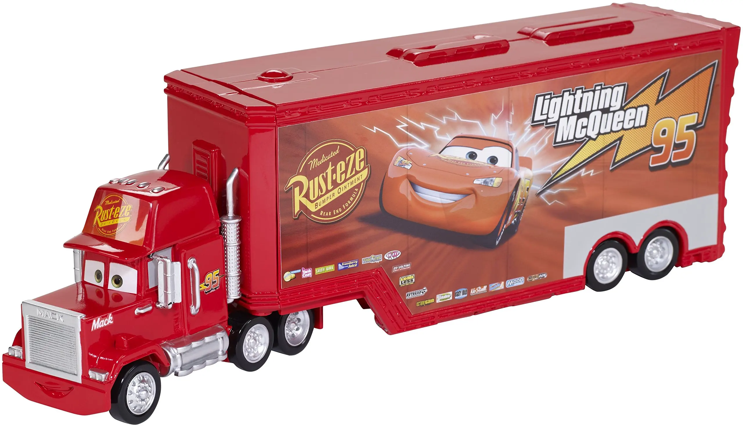 disney cars yellow truck