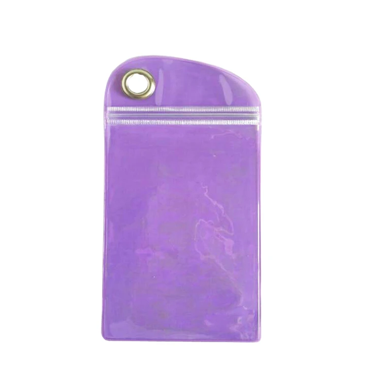 ziplock bag of cell phone