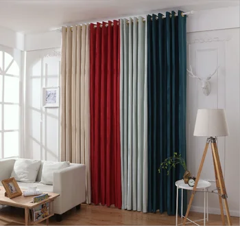 Top Quality Solid Hotel Window Curtain Heavy Velvet Blackout