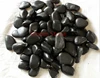natural black pebble/decorative pebbles/polished river rock