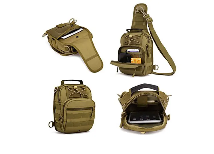 Outdoor Sports Shoulder Army Military Sling Bag,Branded Waterproof