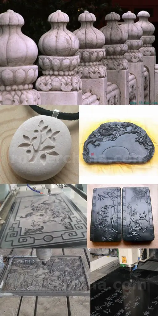 cnc stone router sample